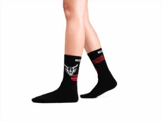 Höllenfeuer-Socken