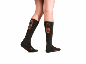 Hohe Wollsocken 01