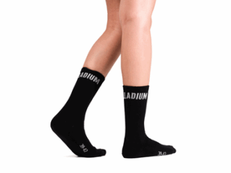 Mittelhohe Logo-Socke 01