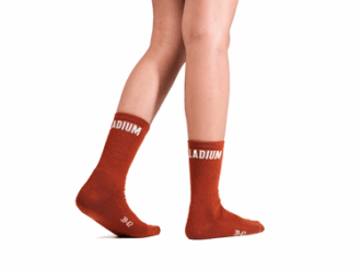 Mittelhohe Logo-Socke 01