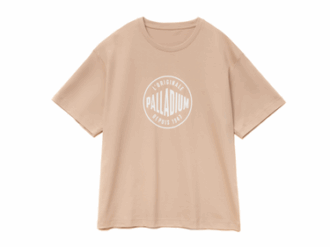 Unisex Palladium France Logo Baumwoll-T-Shirt