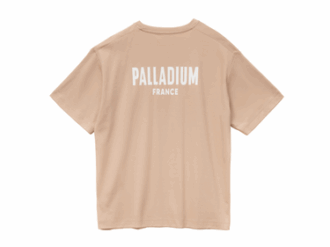 Unisex Palladium France Logo Baumwoll-T-Shirt